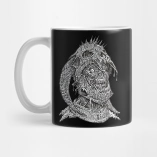 Zombie Skull Warrior #16 Mug